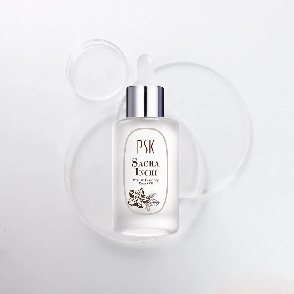 PSK Sacha Inchi Premium Elasticizing Essence Oil 30ml w Free PSK - Deep Sea Source Extra ction Moisturizing Toner 150ml