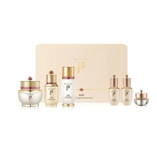 The History of Whoo Bichup Royal Anti-Aging Duo Set (Jayoon Cream + Bichup Essence)