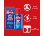 Alpecin Hair Loss Set - Alpecin Hybrid Caffeine Shampoo + Caffeine Liquid Forte 200ml - Itchy Scalp & Hair Loss