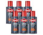 6x Alpecin C1 Caffeine Shampoo for Men - For Stronger Hair, 250ml