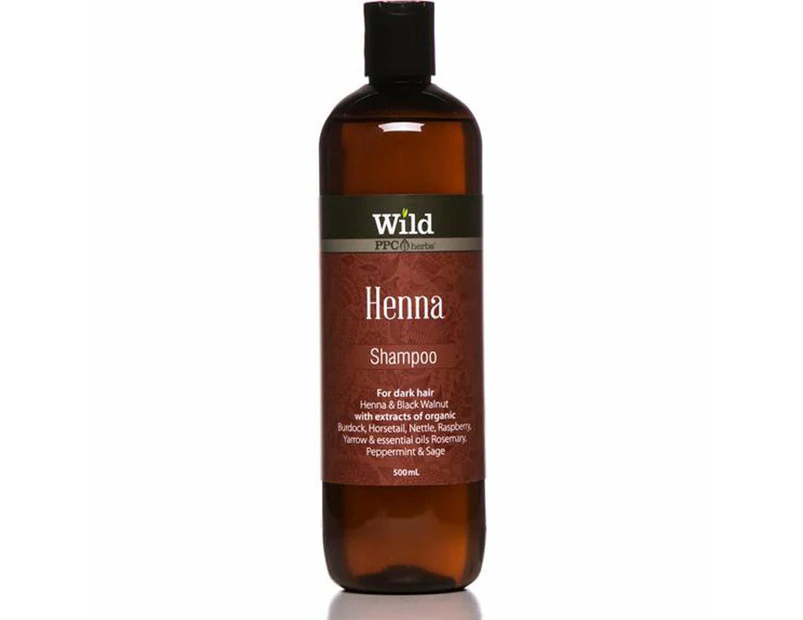 Wild Herbal Shampoo Henna 500ml