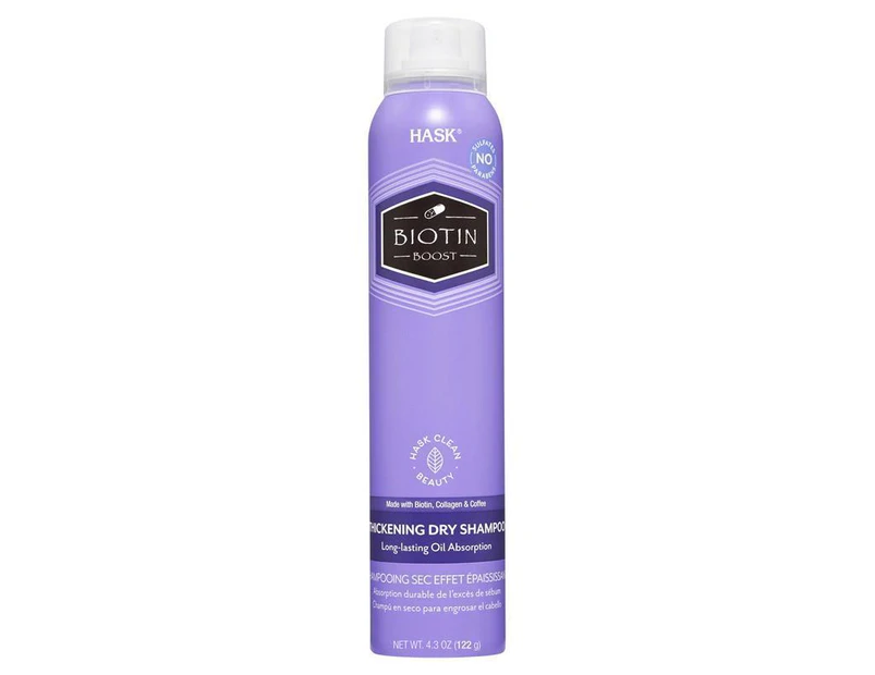 Hask Exotics Biotin Dry Shampoo 122g