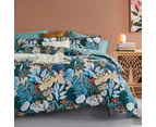 CleverPolly Print Microfibre Quilt Cover Set - Bella - Super King