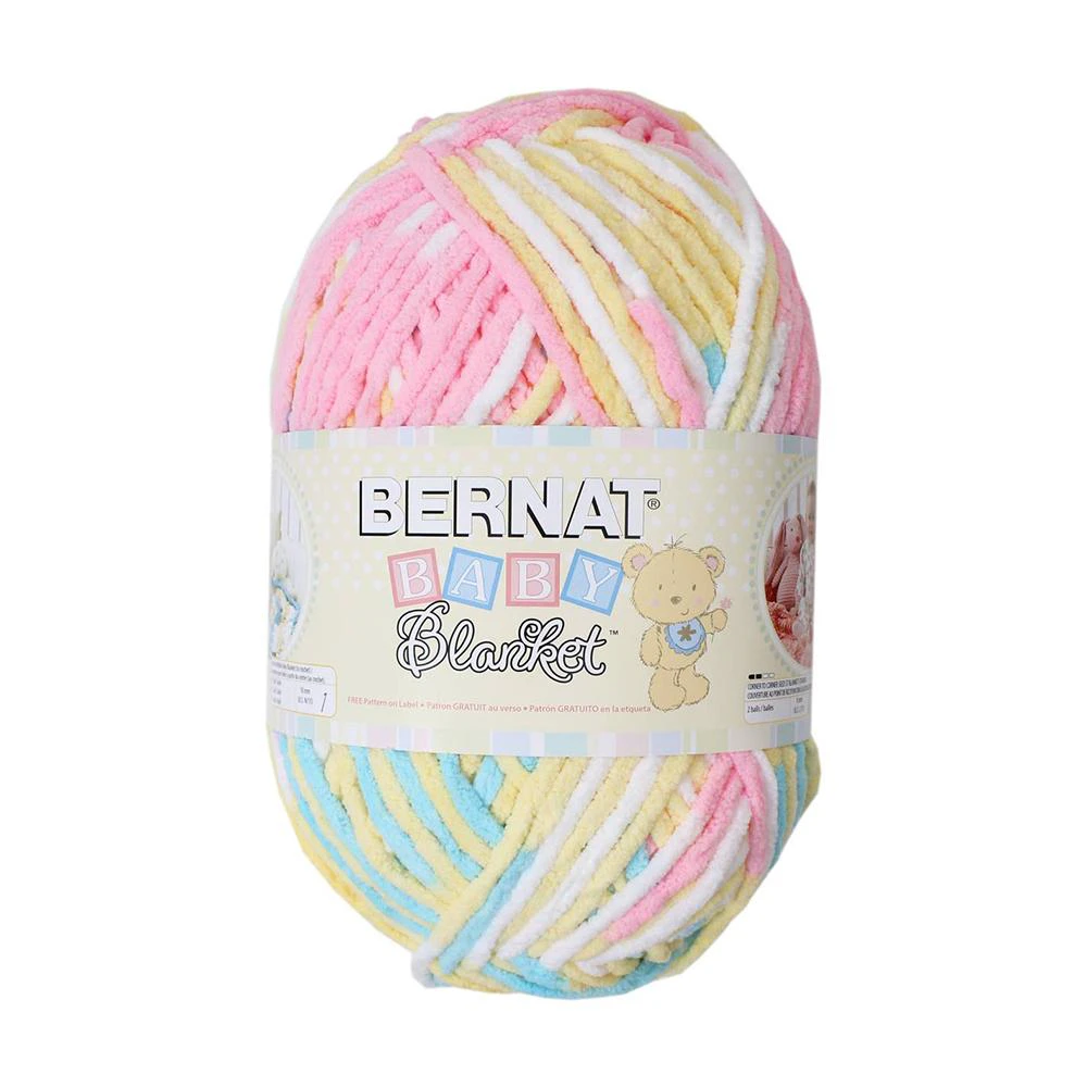 Bernat Baby Blanket Big Ball Yarn Pitter Patter 300gm