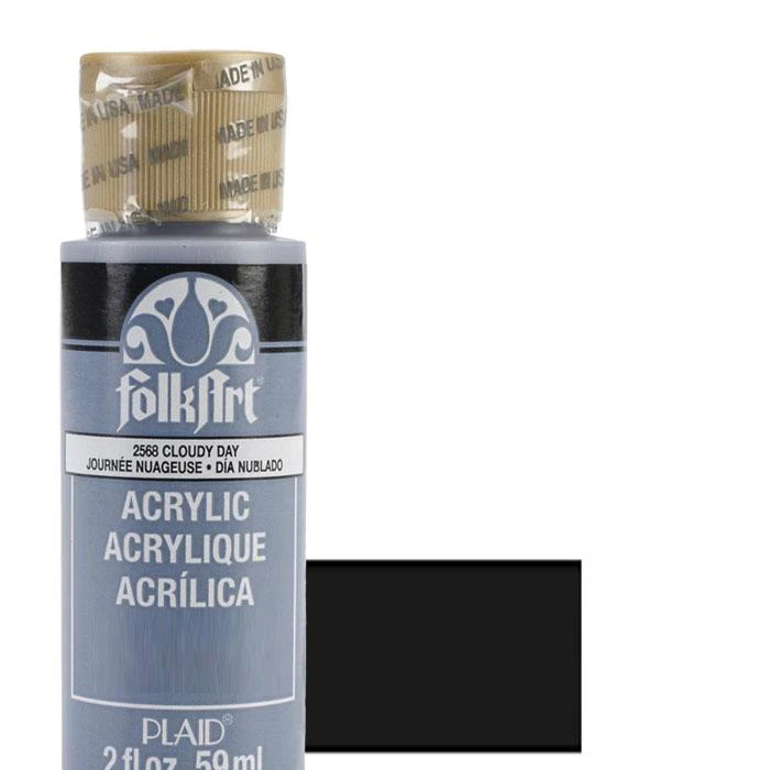 FolkArt Acrylic Paint 2oz - Burnt Umber Artist Pigment*