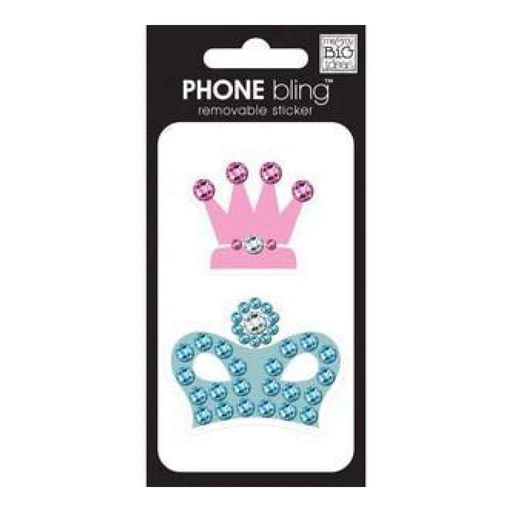 Me & My Big Ideas - Phone Bling Stickers Simple Crowns Multicolor*