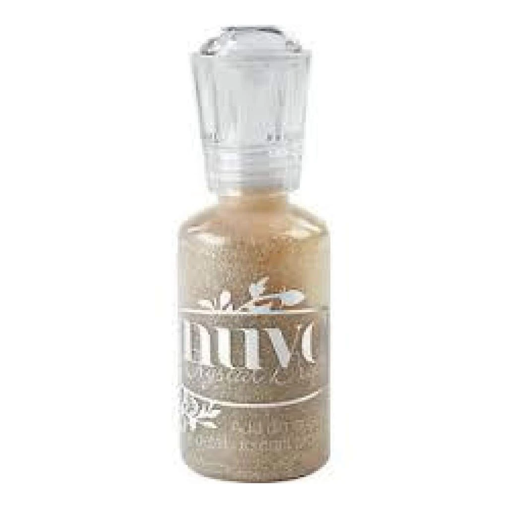 Nuvo Glitter Drops 1.1Oz - Honey Gold