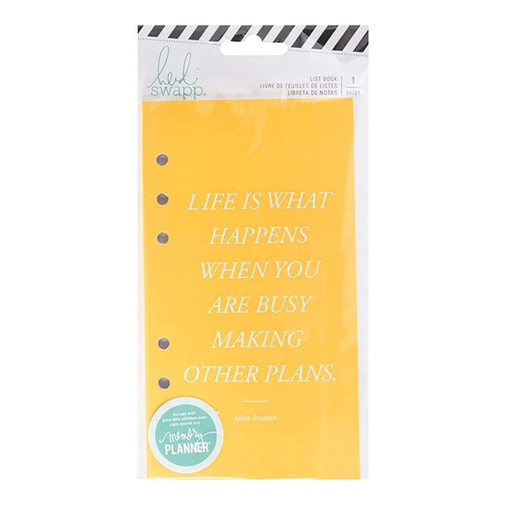 Heidi Swapp Memory Planner Listbook Fresh Start, Budget*