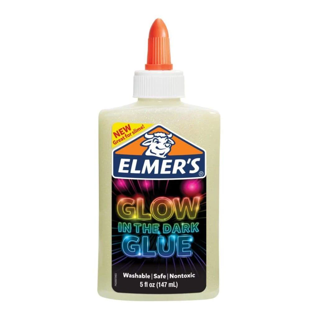 Elmers Glow In The Dark Liquid Glue 5oz - Natural*