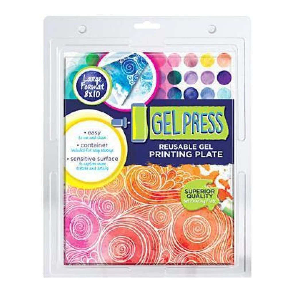 Gel Press - Reusable Gel Printing Plate - 8"x 10"