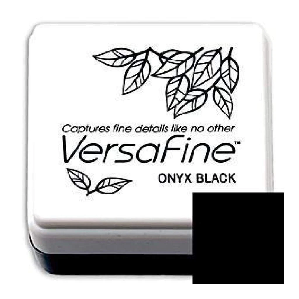 Tsukineko  - Versafine Pigment Mini Ink Pad - Black Onyx