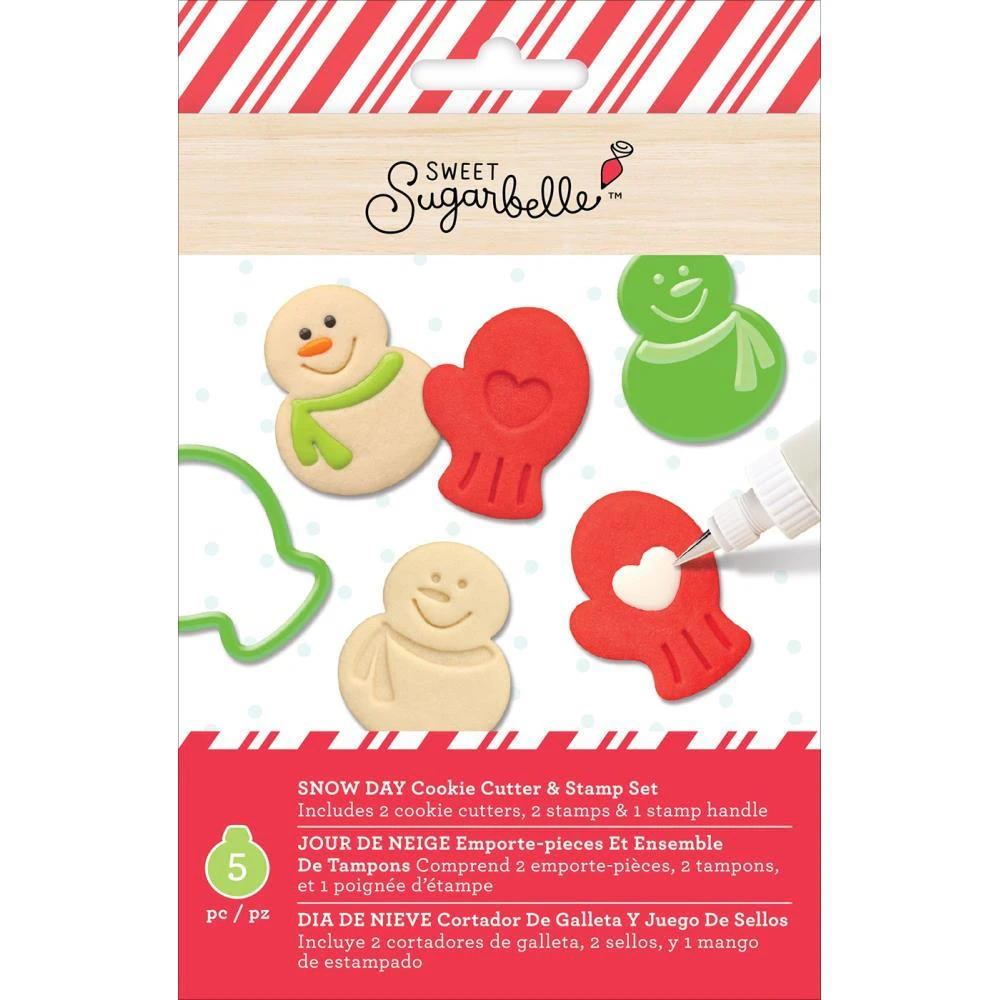 Sweet Sugarbelle Cookie Cutter & Stamp Set 5 pack - Snowy Day*