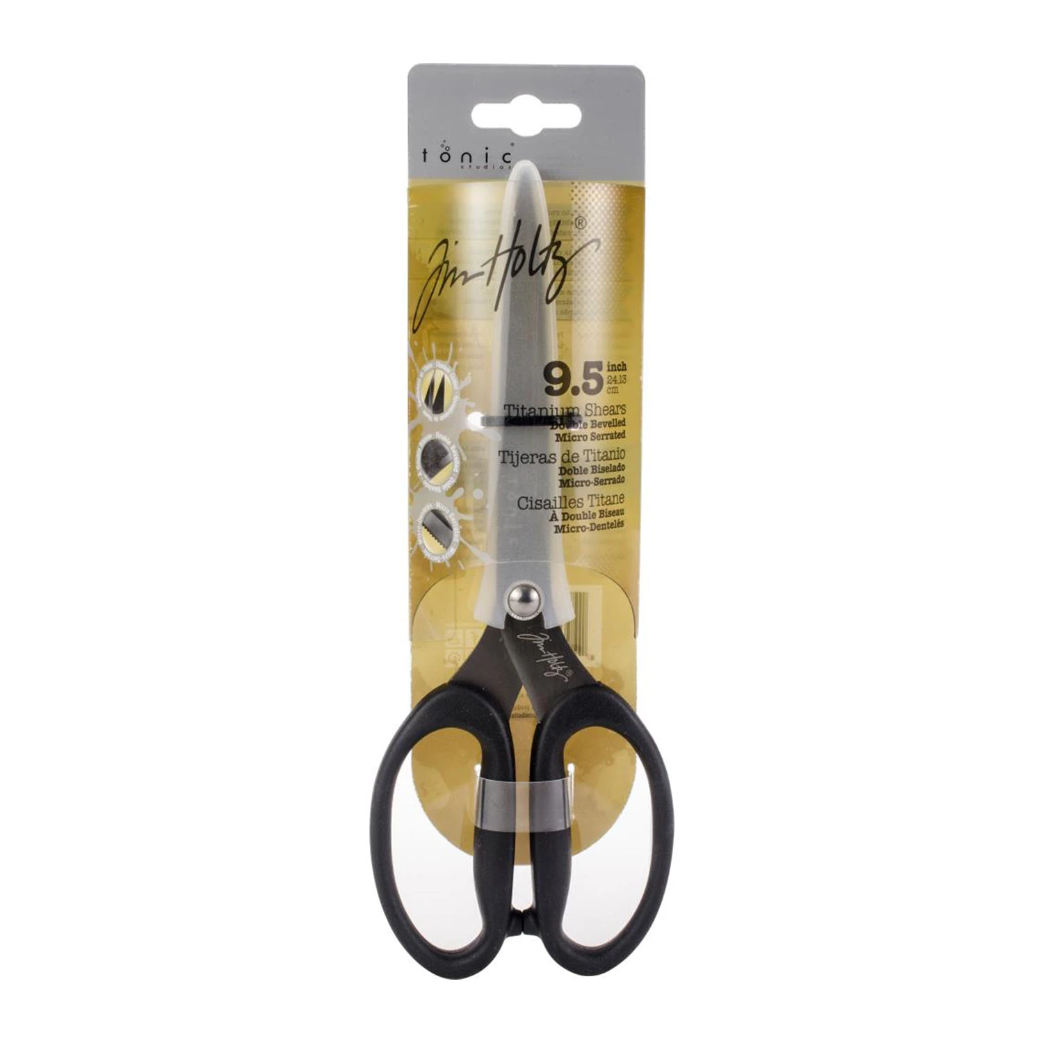 Tim Holtz - Kushgrip Titanium Shears 9.5Inch