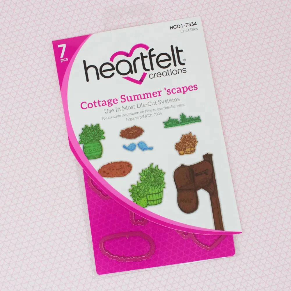 Heartfelt Creations Cut & Emboss Dies - Cottage Summer 'scapes*