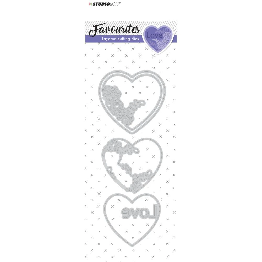 Studio Light Favourites Layered Cutting & Embossing Die - No. 147*