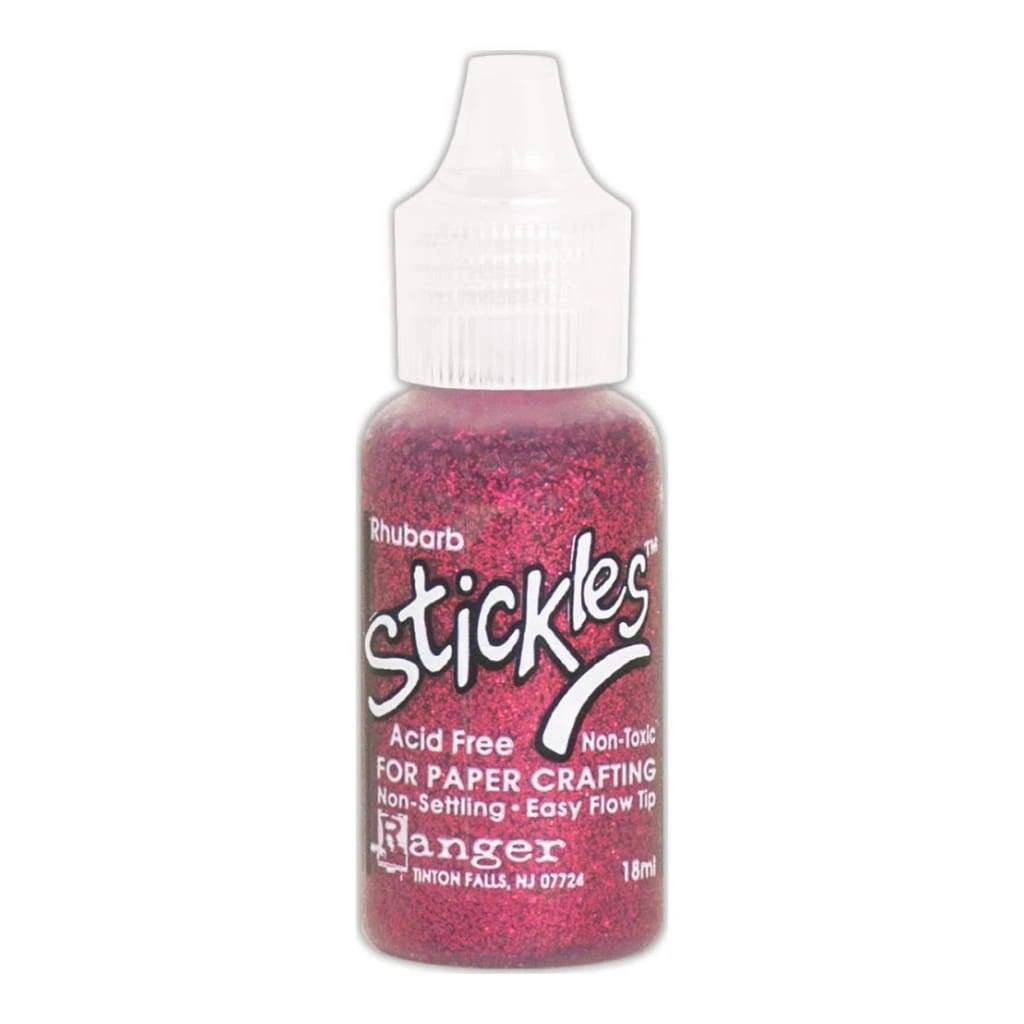 Stickles Glitter Glue .5oz - Rhubarb