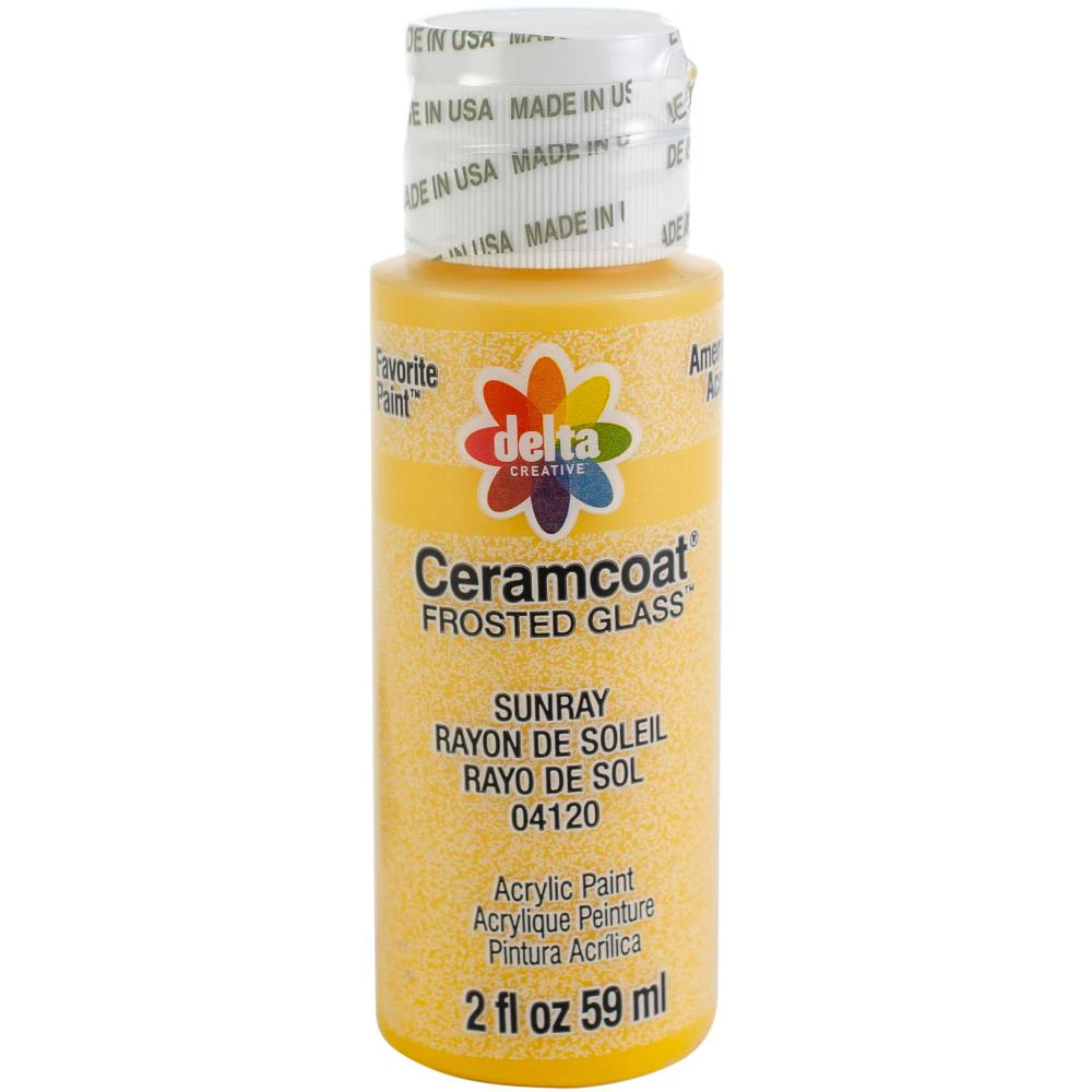 Ceramcoat Frost Paint 2oz - Sunray*