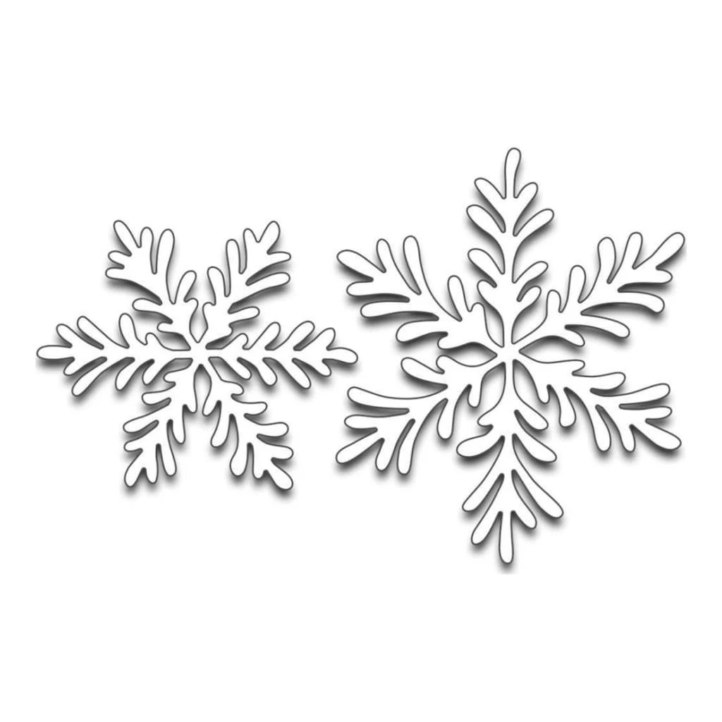 Penny Black Creative Dies Snowflake Duo, 2.5 inch X4.3 inch*