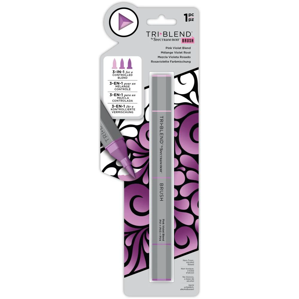 Spectrum Noir Triblend Brush Marker - Pink Violet Blend*