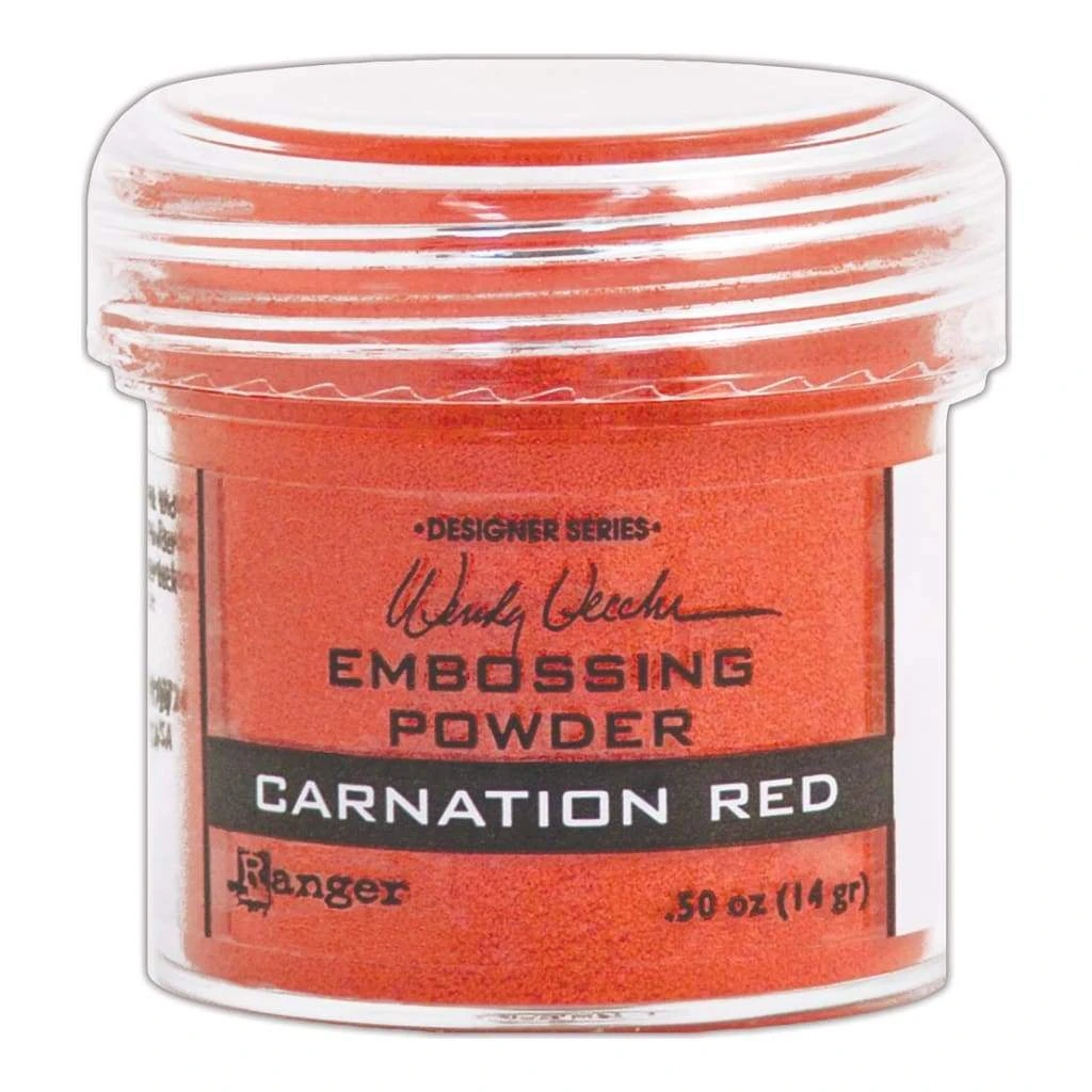 Wendy Vecchi Embossing Powder .50oz - Carnation Red*