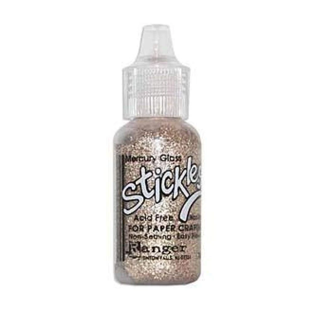 Ranger Stickles Glitter Glue .5Oz - Mercury Glass