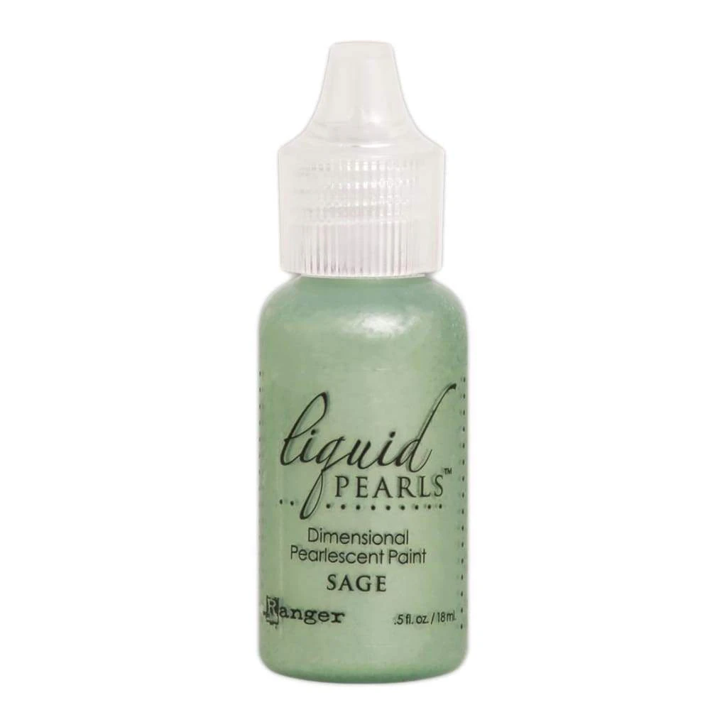 Ranger Liquid Pearls Dimensional Pearlescent Paint .5oz - Sage