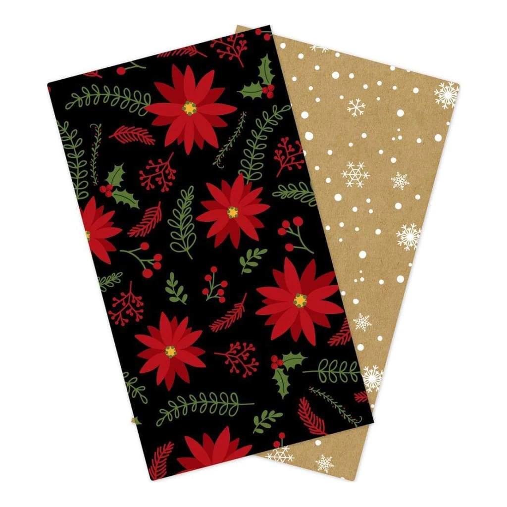 Echo Park Travellers Notebook Insert 4.5x8.25 inch - Celebrate Christmas - Lined*