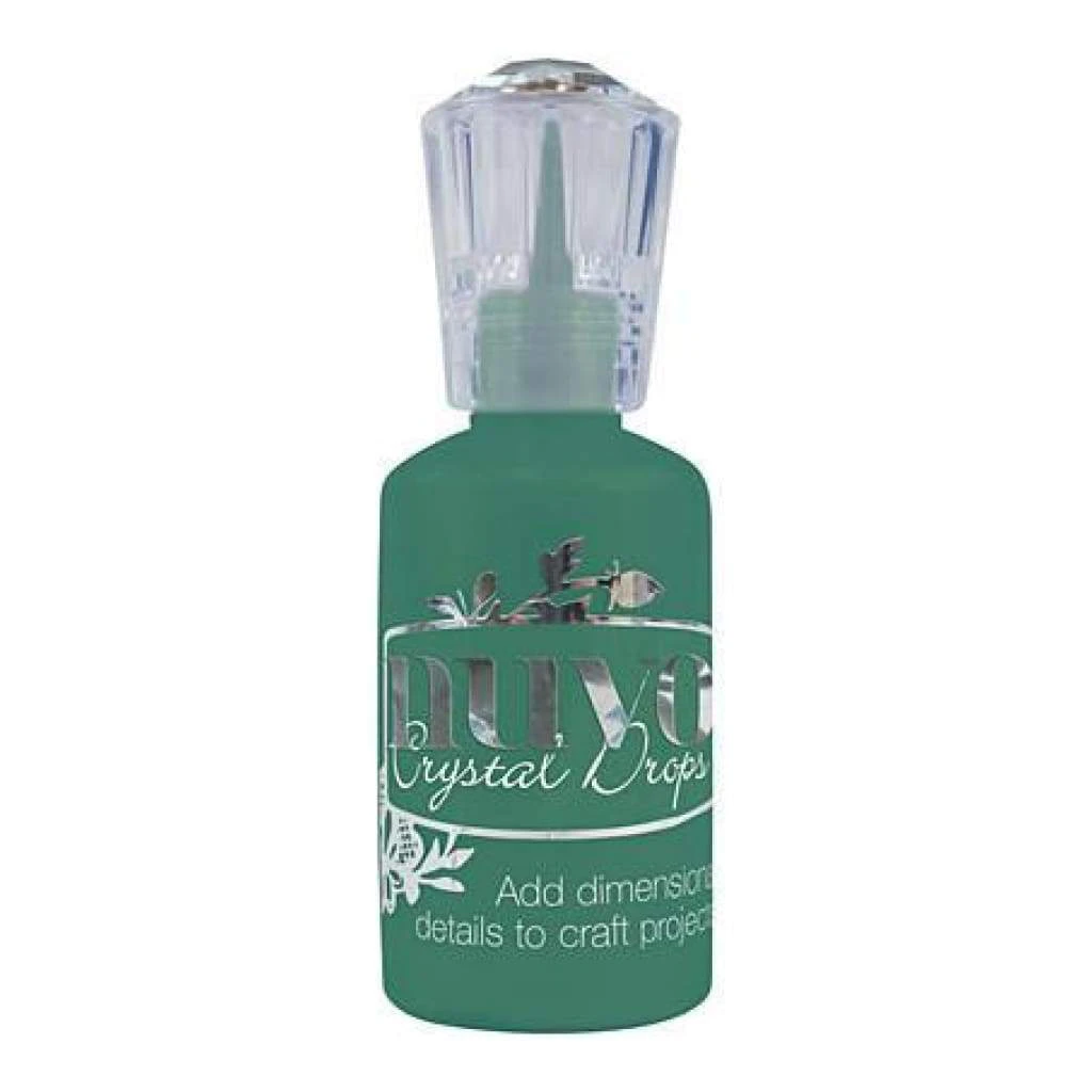 Nuvo Crystal Drops - Gloss-Woodland Green