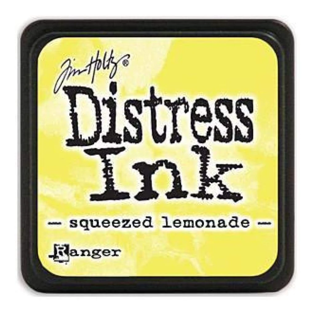 Tim Holtz Distress Mini Ink Pad - Squeezed Lemonade