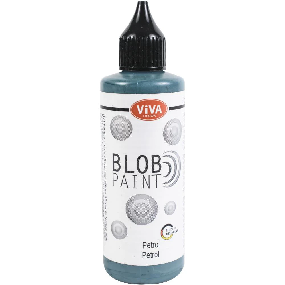 Viva Decor Blob Paint 90ml - Petrol*