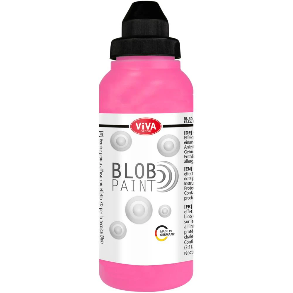 Viva Decor Neon Blob Paint 280ml - Neon Pink*