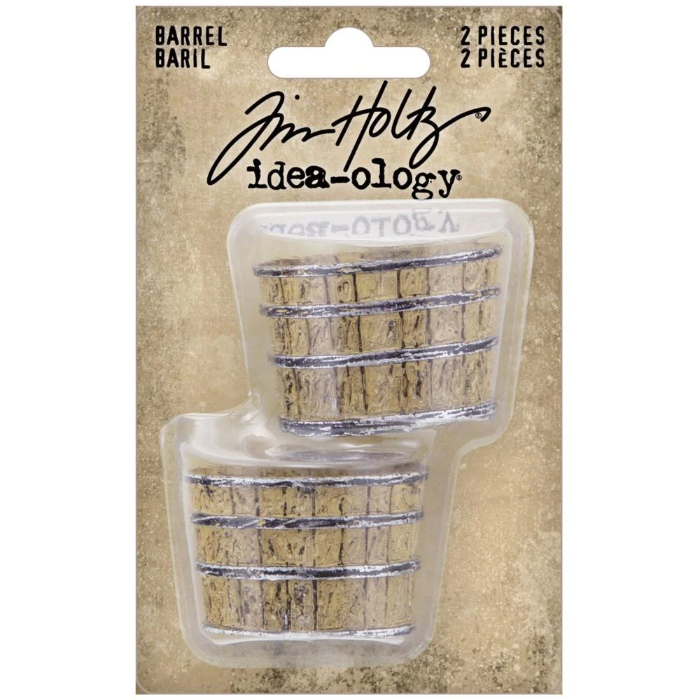 Tim Holtz Idea-Ology Mini Barrel 2 pack