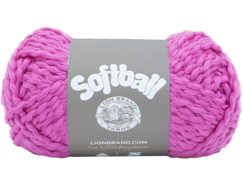 Lion Brand Softball Yarn - Pizzazz - 3.5oz/100g