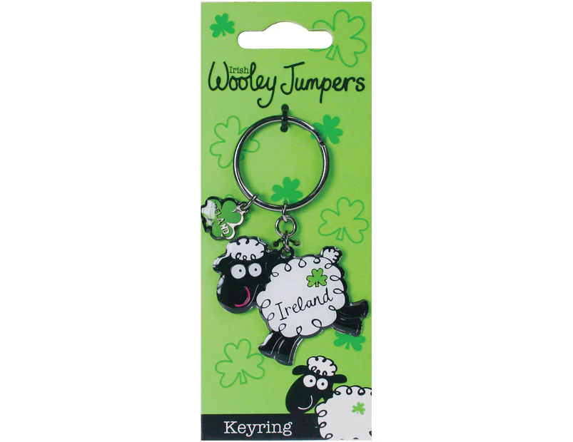 Dublin Gift Wooley Jumper Metal Keyring*