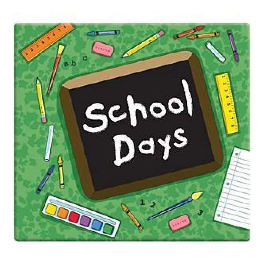 Mbi School Days Post Bound Album 12 Inch X12 Inch  Green*