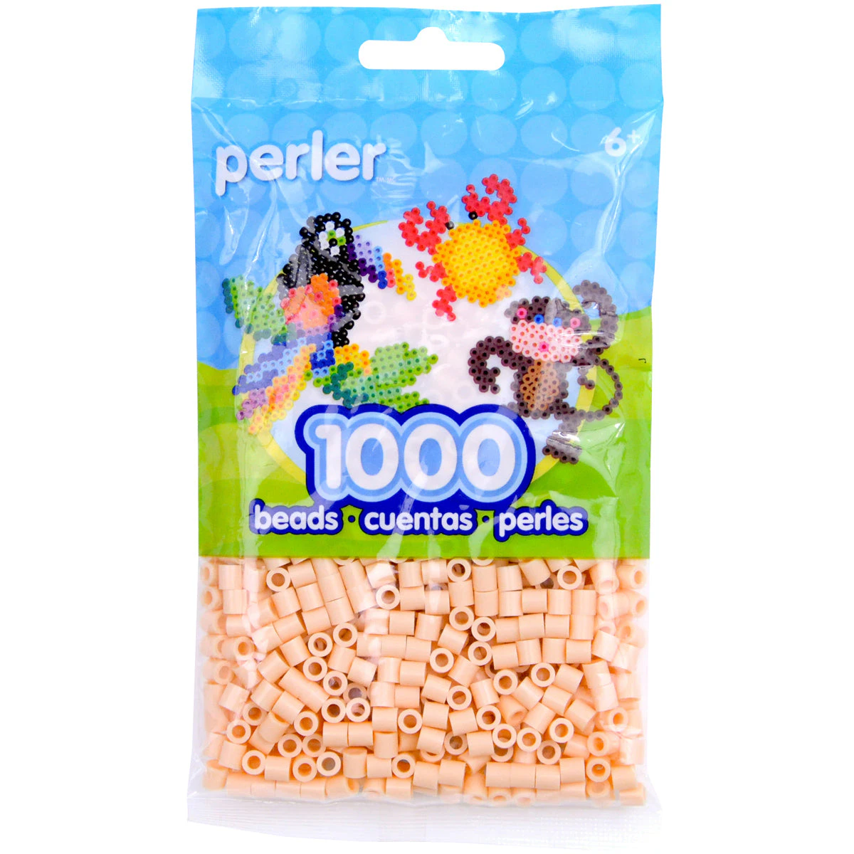 Perler Beads 1,000 pack  - Sand*