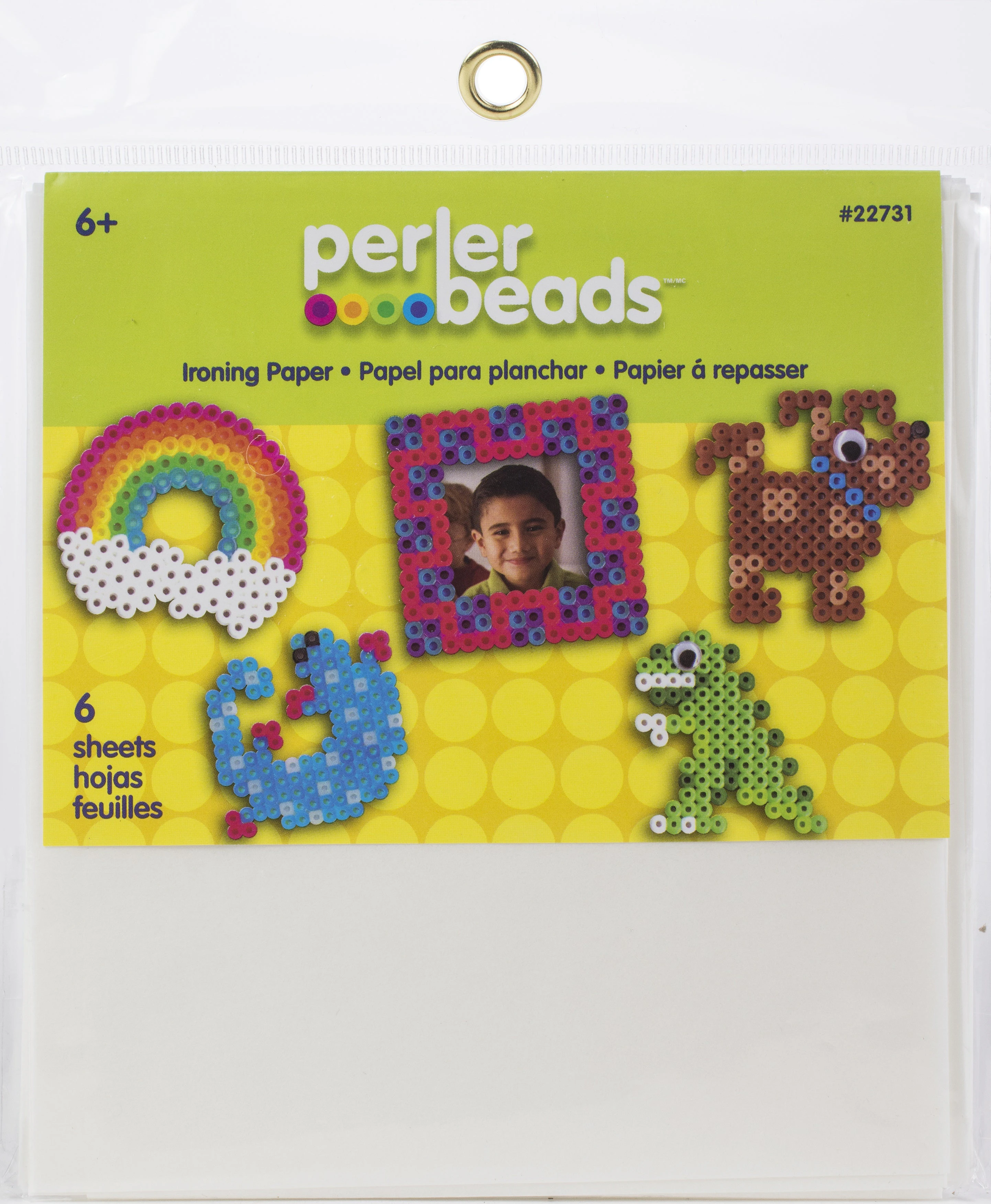 Perler Ironing Paper 6"x6" 6/Pkg*