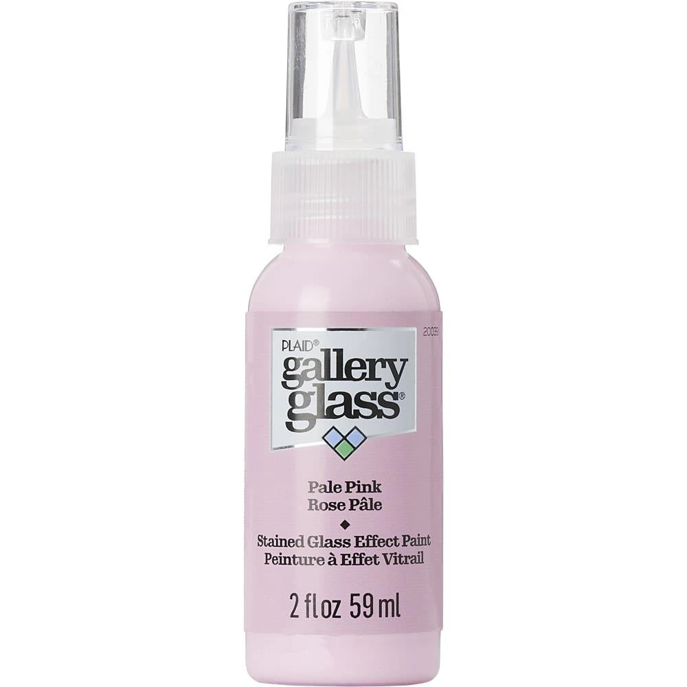 FolkArt Gallery Glass Paint 2oz - Pale Pink