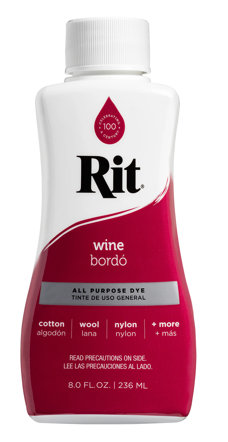 Rit Dye Liquid 236ml Wine