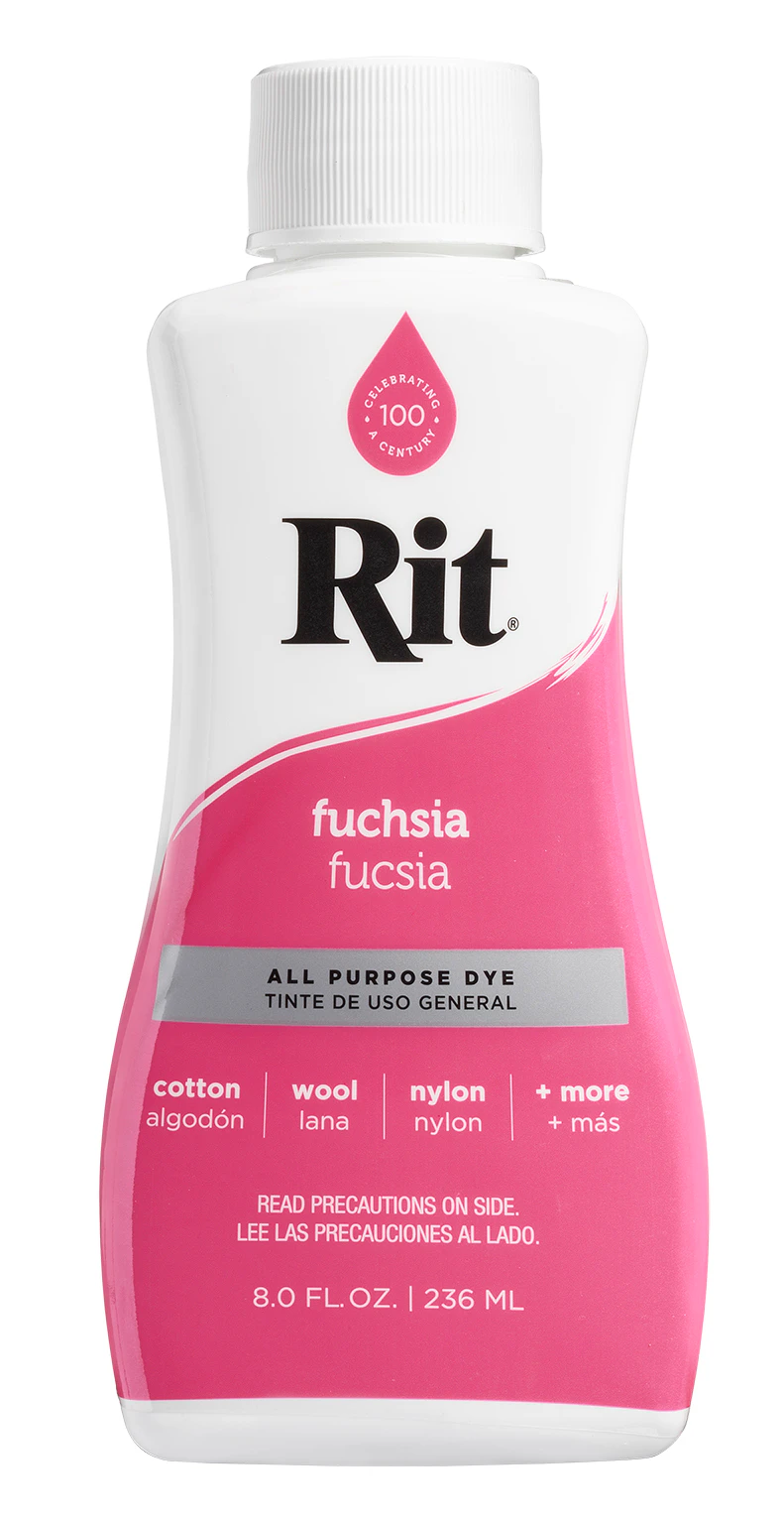 Rit Dye Liquid 236ml Fuchsia