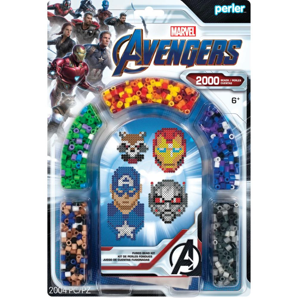 Perler Fused Bead Kit - Avengers