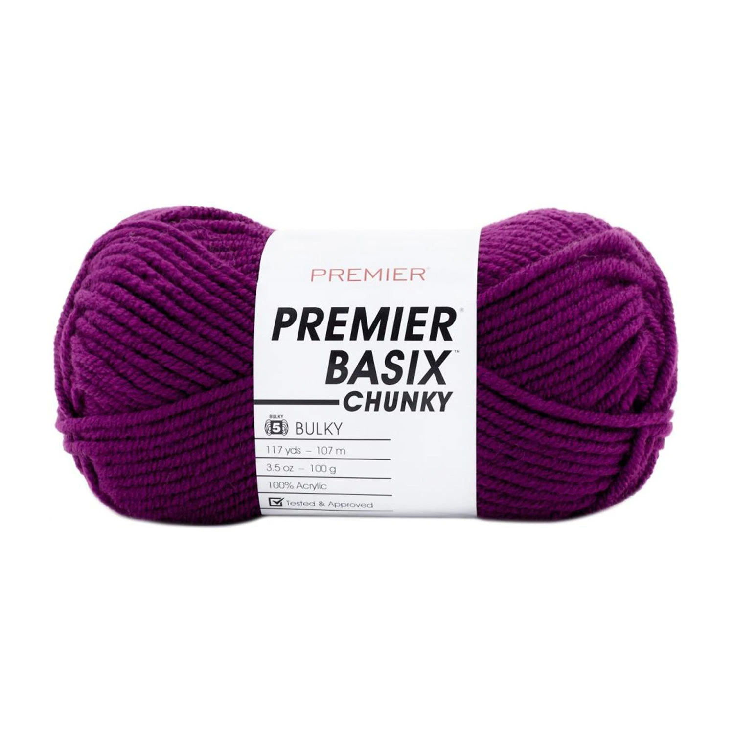 Premier Yarns Basix Chunky Yarn - Purple