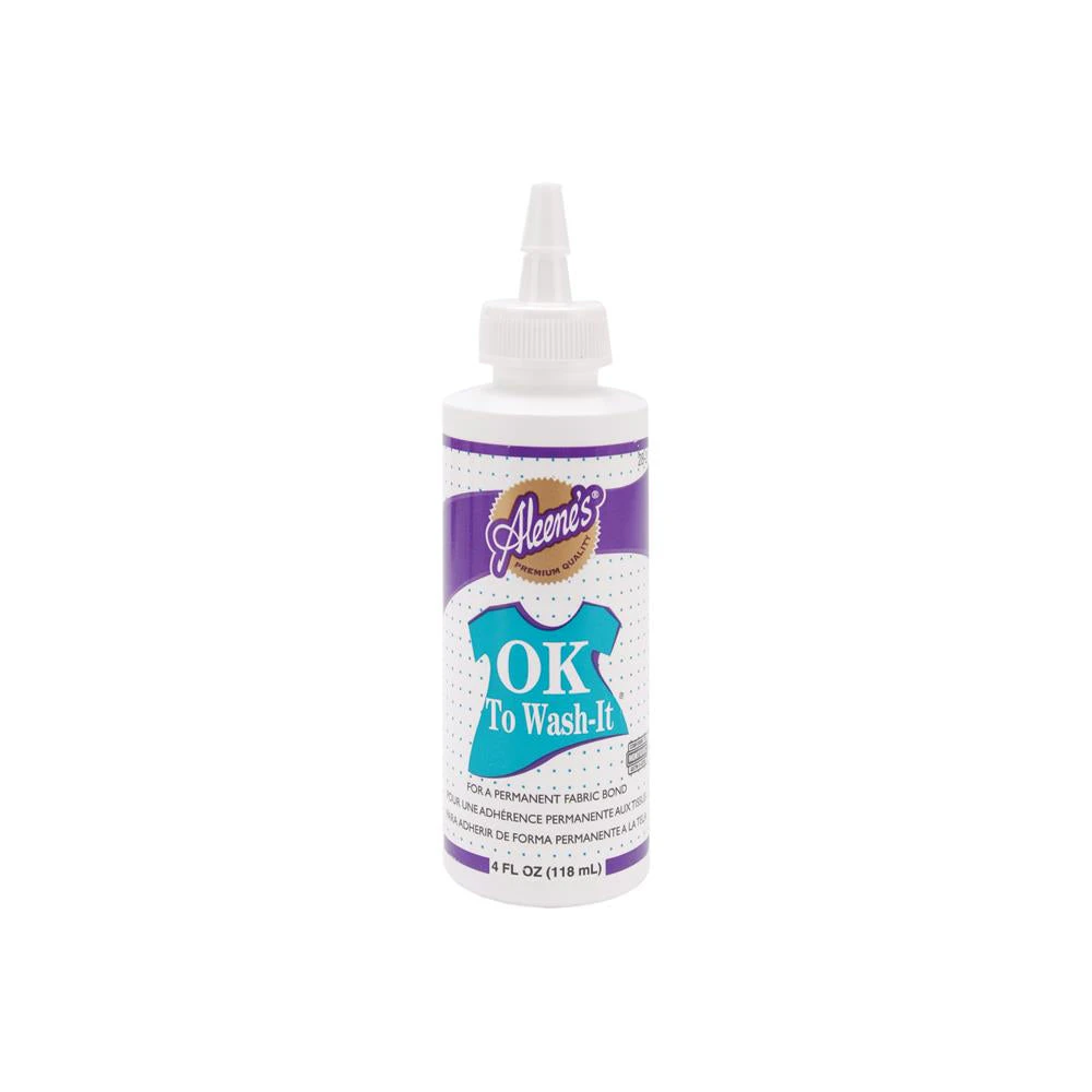 Aleene's OK To Wash-It Fabric Glue 4oz