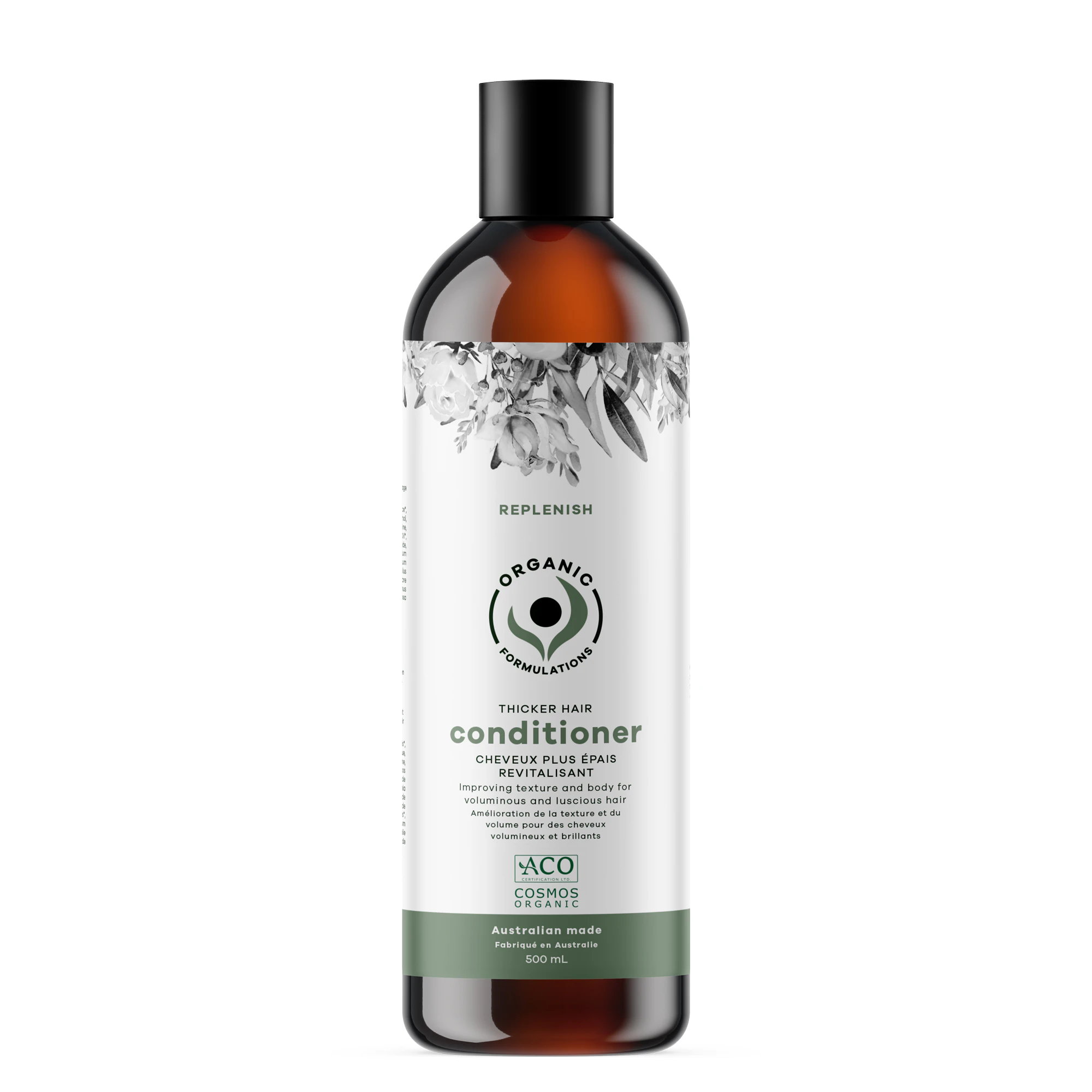 Organic Formulations Replenishing Conditioner 500mL - Thicker Hair