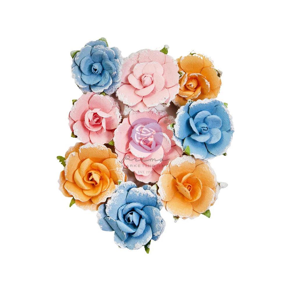 Prima Marketing - Mulberry Paper Flowers - Abstract Bliss/Spring Abstract*