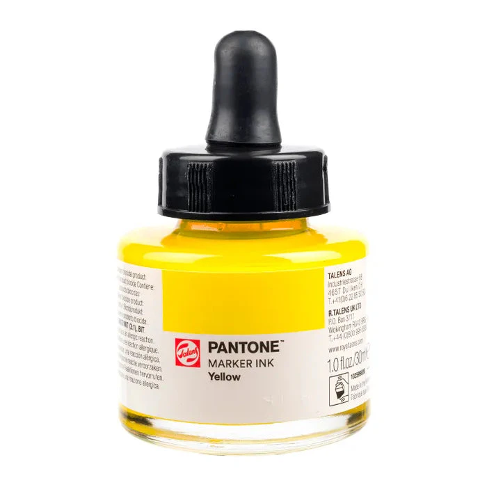 Talens Pantone Marker Ink Refill 30ml - Yellow*