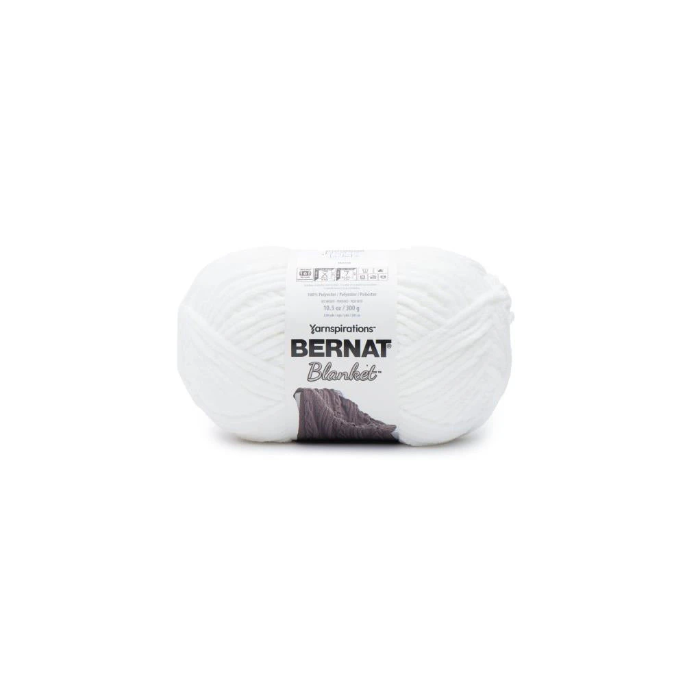 Bernat Blanket Big Ball Yarn - White