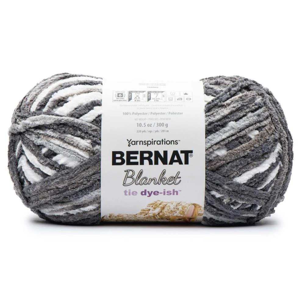 Bernat Blanket Tie Dye-Ish Yarn Moonlight