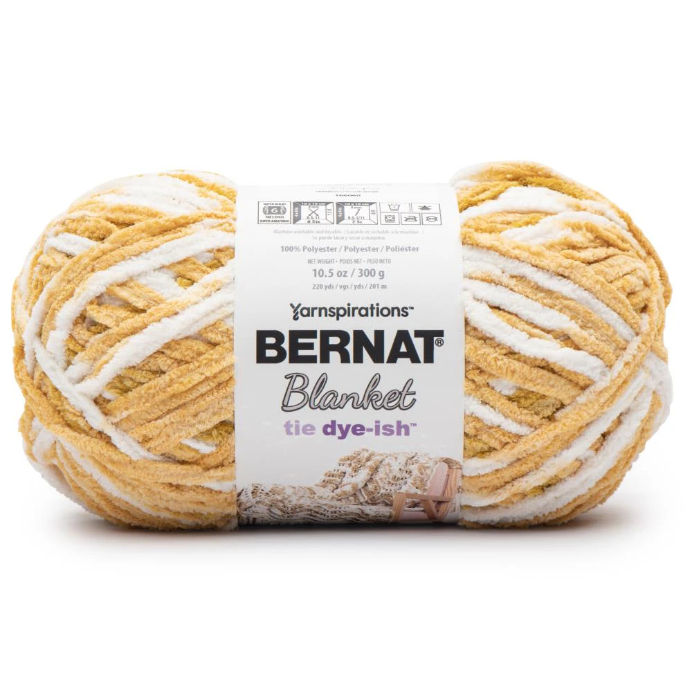 Bernat Blanket Tie Dye-Ish Yarn Golden Rays*