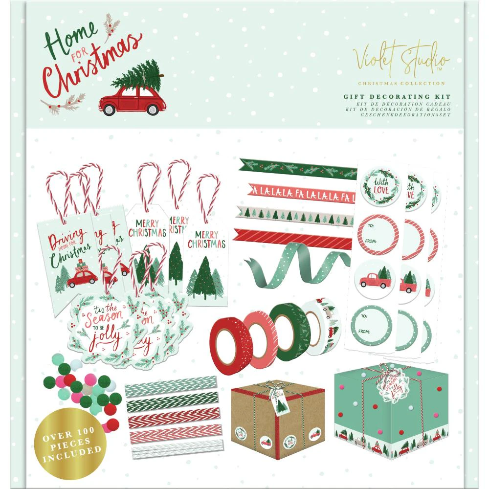 Violet Studio Gift Decorating Bundle - Home For Christmas*